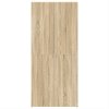 Skříň na boty Sonoma dub 80x35,5x180 cm Kompozitní dřevo 3333838