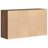 Servírovací skříň Hnědý dub Kompozitní dřevo 120 x 36 x 69 cm 3333862