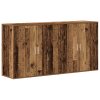 Skříně 2 ks Staré dřevo 79x38x80 cm Kompozitní dřevo 3334308