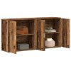 Skříně 2 ks Staré dřevo 79x38x80 cm Kompozitní dřevo 3334308