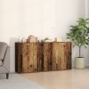 Skříně 2 ks Staré dřevo 79x38x80 cm Kompozitní dřevo 3334308