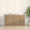 Boční skříňky 2 ks Artisan Dub 79x38x80 cm Kompozitní dřevo 3334309