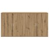Boční skříňky 2 ks Artisan Dub 79x38x80 cm Kompozitní dřevo 3334309