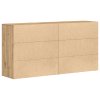 Boční skříňky 2 ks Artisan Dub 79x38x80 cm Kompozitní dřevo 3334309