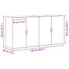 Boční skříňky 2 ks Artisan Dub 79x38x80 cm Kompozitní dřevo 3334309