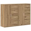 Boční skříňky 2 ks Artisan Dub 60x31x84 cm Kompozitní dřevo 3334312