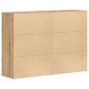 Boční skříňky 2 ks Artisan Dub 60x31x84 cm Kompozitní dřevo 3334312
