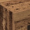 Nástěnné skříně 2 ks Staré dřevo 69,5x34x90 cm Kompozitní dřevo 3334314