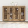 Nástěnné skříňky 2 ks Artisan Oak 69,5x34x90 cm Kompozitní dřevo 3334315