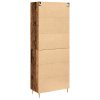 Skříň staré dřevo 69.5x34x180 cm Dřevo 3334346