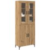 Skříňka s nástěnnou skříní z artisan dubu 3334350