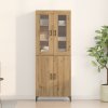 Skříňka s nástěnnou skříní z artisan dubu 3334350