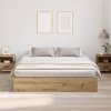 Postelový rám s úložným prostorem Artisan Oak 200x200 cm 3335364