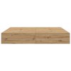 Postelový rám s úložným prostorem Artisan Oak 200x200 cm 3335364