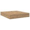 Postelový rám s úložným prostorem Artisan Oak 200x200 cm 3335364