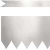 Zahradní obruby 50 ks 100x0,5x20 cm Nerezová ocel 3335778