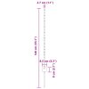 Plotové sloupky 44 ks U-kanál zelené 140 cm ocel 3335919