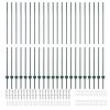 Sloupky plotu 22 ks U-Channel Zelený 200 cm Ocel 3335924
