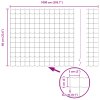 Euro plot se 5 U sloupky Zelený 0.6x10 m Ocel 3335965