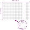 Evropský plot s 5 U sloupky Zelený 1.4x10 m Ocelový 3335969