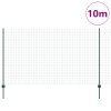 Evropský plot s 5 U sloupky Zelený 1.4x10 m Ocelový 3335969