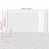 Euro plot se 5 U sloupky Zelený 1x10 m Ocel 3335975
