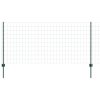 Euro plot se 5 U sloupky Zelený 1x10 m Ocel 3335991