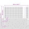 Svařovaný drátěný plot s 22 U sloupky Stříbrná 0.6x50 m Ocel 3336388