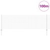 Svařované drátěné oplocení se 44 U sloupky Stříbrná 0.8x100 m Ocel 3336424