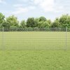 Svařované drátěné oplocení se 44 U sloupky Stříbrná 0.8x100 m Ocel 3336424