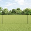 Zahradní plot Sada 2 Šedá Kov 25 x 1,5 m Odolný Zahradní plot 3336872