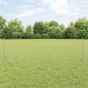 Sada zahradního plotu Sada 2 Pozinkovaná ocel 25 x 0.5 m Odolná 3336989