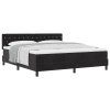 Boxspring postel s matrací Černá Super King Samet 3339124