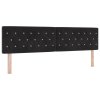 Boxspring postel s matrací Černá Super King Samet 3339124