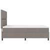 Postel s boxspringem s matrací taupe 140x190 cm tkanina 3339466
