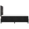 Postel s matrací Box Spring Černá 120x200 cm Samet 3339826