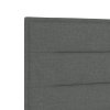 Postelová konstrukce tmavě šedá 80x200 cm textilie 3344607