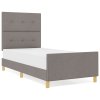 Postelový rám Taupe 80x200 cm Tkanina 3344687