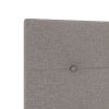 Postelový rám Taupe 90x200 cm Textil 3344701