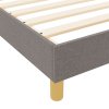 Postelový rám Taupe 90x200 cm Textil 3344701