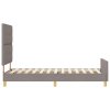 Postelový rám Taupe 90x200 cm Textil 3344701
