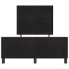 Černý sametový rám postele 120x200 cm 3344935
