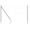 Sloupky na plot s hrotem 52 ks Ø32 mm 170 cm Pozinkovaná ocel 3350178
