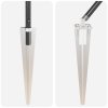 Sloupky pro plot s hrotem 52 ks Ø32 mm 180 cm Pozinkovaná ocel 3350198