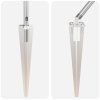 Plotové sloupky s hrotem 52 ks Ø32 mm 170 cm Pozinkovaná ocel 3350214