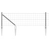 Euro plot s 7 spike sloupky 0.4x10 m pozinkovaná ocel šedý 3350658