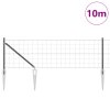 Euro plot s 7 spike sloupky 0.4x10 m pozinkovaná ocel šedý 3350658