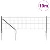 Euro plot se 7 spike sloupky 0.8x10 m pozinkované oceli šedý 3350703