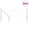 Euro plot s 13 hrotovými sloupky 0.4x50 m pozinkovaná ocel 3350799