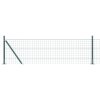 Euro plot se 7 flanged sloupky 0.4x10 m pozinkovaná ocel 3350801